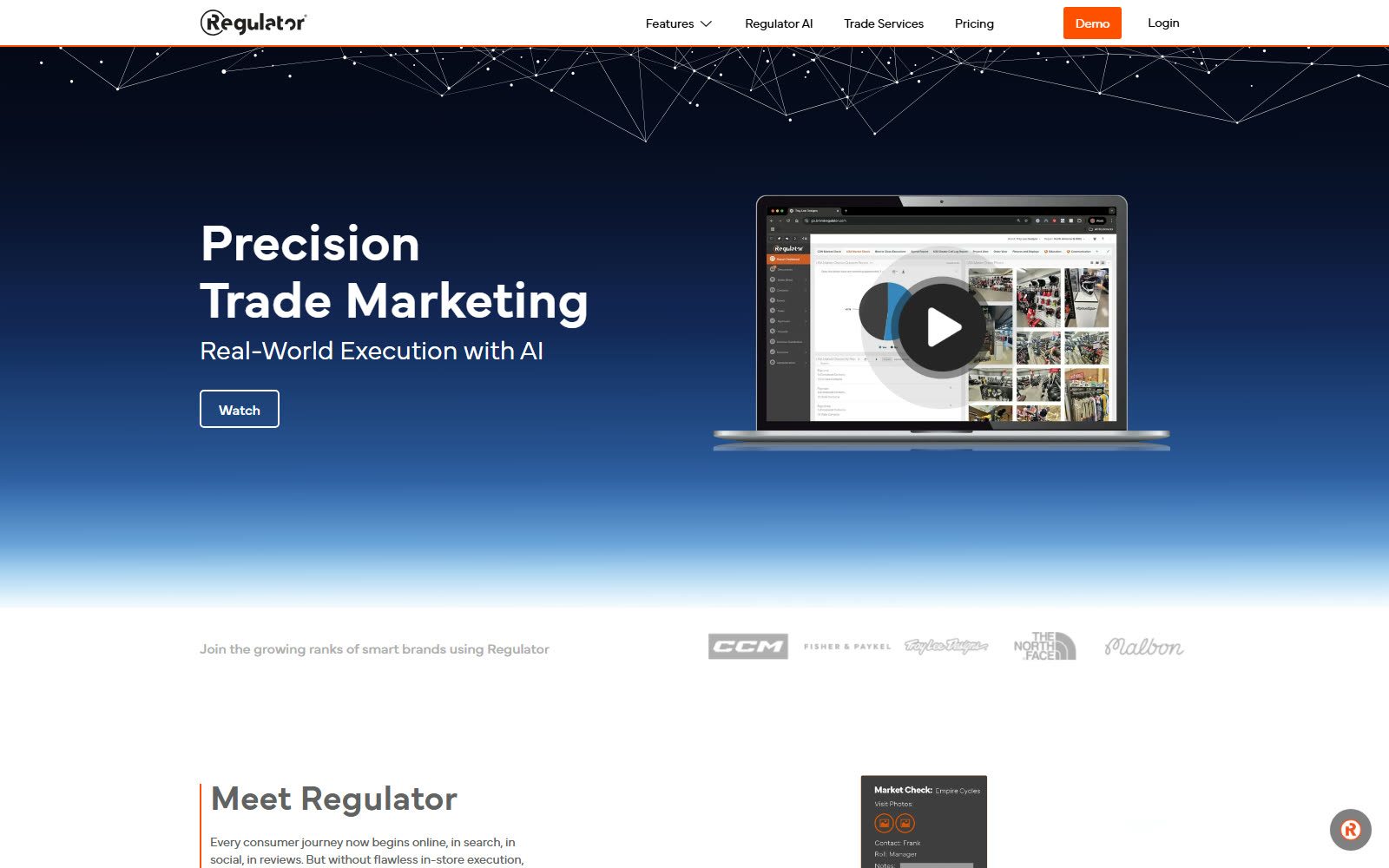 BrandRegulator website screenshot